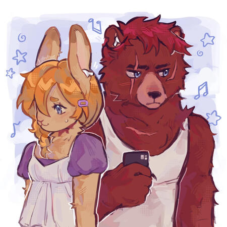 furry comm example